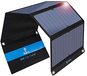BigBlue 28W Solar Charger Opvouwbare Outdoor Zonne-aangedreven oplader met SunPower Zonnepanelen Dubbele USB-poorten voor iPhone iPad Samsung Galaxy LG mobiele telefoons en apparaten