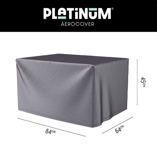 Platinum AeroCover Loungetafelhoes - 84x64xH45cm - Grijs