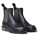 Toni Pons bottes de pluie pour femmes, style Chelsea, caoutchouc, antidérapant, kaki, synthétique