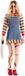 Kostuum Bezeten Kind Dames Polyester Blanc Bleu Taille M/L