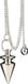 Bol suspension laiton - Toit - argent