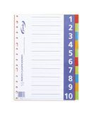 Pardo 651001 register met 10 kleuren, folio