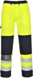 Portwest Hi-Vis Multi-Norm Broek FR62 - Geel/Marine - XXXL