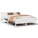 vidaXL Bedframe blanc 140x199 cm bois de pin