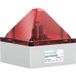 Pfannenberg Flitslamp 21041805008 QUADRO F12-3G/3D 24 DC RD Rouge Lampe clignotante 24 V/DC