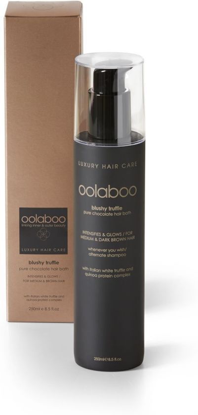Oolaboo blushy truffle chocolate hair bath - 250 ml