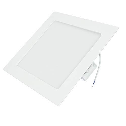 Gefom LED-paneel, inbouwlamp, vierkant, 24 W, 22 x 22 cm
