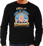 Bellatio Decorations Apres ski sweater heren - zwart - M