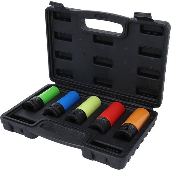 KS Tools 1/2" Alu-velgen krachtdoppenset robuust 5-delig - 515.0870