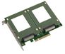 KALEA-INFORMATIQUE PCIe 3.0 x8 2-poorts SSD U2 U3 68-pins SFF-8639 Controller Kaart met PI6C20400BLE Bridge 4GB/s doorvoer per poort