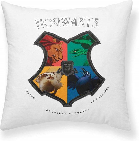 Kussenhoes Harry Potter Shields Wit 45 x 45 cm
