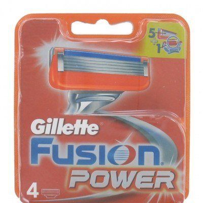 Gillette Fusion Power Scheermesjes 4 stuks