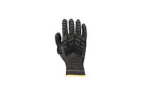 Honeywell Rig Dog Light NBR 2332275N Gebreide snijbeschermingshandschoenen met nitrilschuimcoating, snijniveau A3, zwart, glasvezelvrij, maat 8M, 2332275N-8 (BAG met 12 paar)