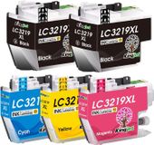 Brother Cartouches d'encre LC3219XL, lot de 5, convient pour Brother MFC-J5330DW