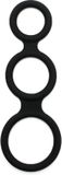 Anillo Rimba - Triple Cockring - Zwart