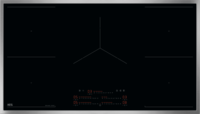 AEG TK95IN08UB - Inductiekookplaat - 89 cm - 5 kookzones - Zwart/RVS