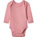 LUPILU® Maillot de corps pour bébé en laine/soie (Rose clair, 50/56)