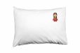 Bona Basics, Decoratieve kussenhoes, Huisdecoratie, voor bank, cafetaria, Afmeting: 50x35 cm, Kleur: Wit