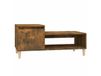 Maison Exclusive - Table basse, chêne fumé, 100x50x45 cm, fibre de bois