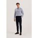 Ted Baker Joshhy Ls Slim Hex Geo Hemd Blau