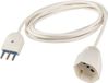 Poly Pool PP2621S verlengkabel 3 meter, 16 A stekker en stopcontact, wit
