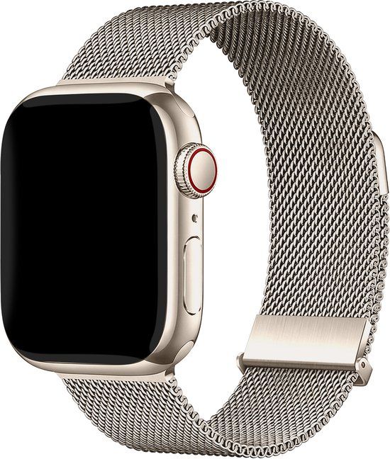 imoshion Milanees magnetisch bandje voor de Apple Watch | 38/40/41/42 mm - Starlight
