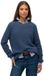 Superdry Relaxed Ribbed Gebreide Trui Dames Vintage Blue