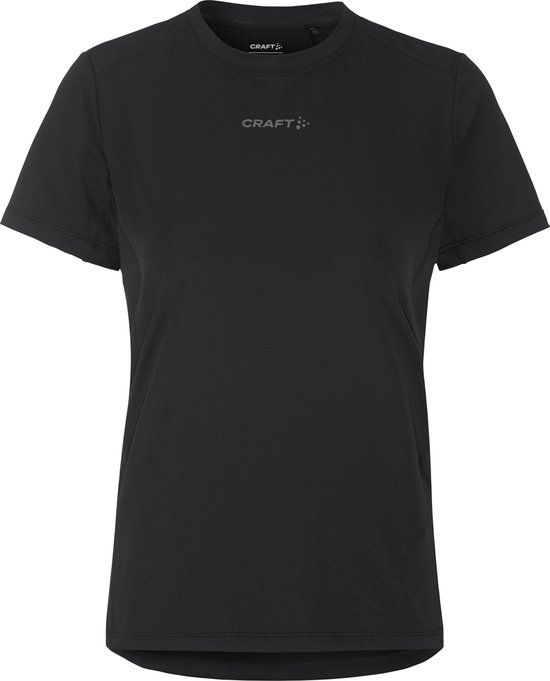 Craft ADV Essence SS Tee 2 Dames - Zwart - Maat S