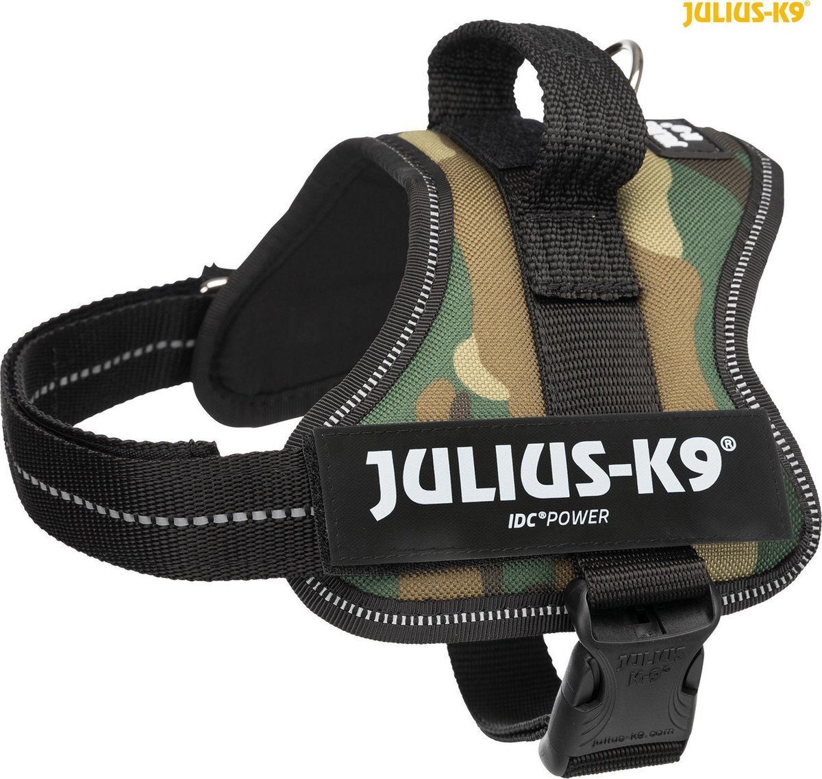 Julius K6 Julius-K9 Powertuig Mini - Hondentuigje - Camouflage - XS - 40-53 cm camouflage
