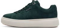 Tamaris Dames Sneaker 1-23736-42 700 Groen Leer Synthetisch Normaal Maat 40 EU