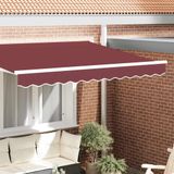 Maison Exclusive - Housse de protection pour parasol, 2,5 mètre, bordeaux, polyester