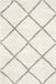 Safavieh Hudson Shag SGH281 Vloerkleed, Polypropyleen, Ivoor & Grijs, 155 x 229 cm