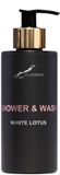 Splashbox Cosmetics Shower & Wash White Lotus 300 ml - gouden pomp