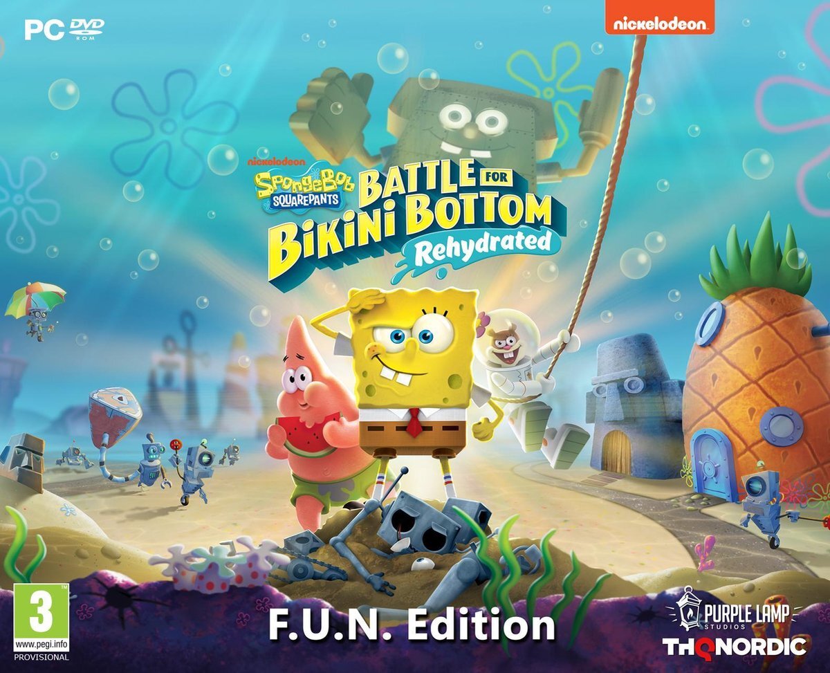 THQNordic Spongebob Squarepants Battle for Bikini Bottom (Rehydrated) F.U.N. Edition PC