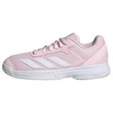 Adidas Performance Courtflash Tennis Schoenen Kids - Roze - Maat 33