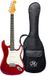 SX Elektrische gitaar - SST62-CAR - Retro Series 62 - ST-model - 3x Single Coil - Vintage Tremolo - Candy Apple Red - Inclusief gigbag