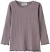 NAME IT NMFWOSSA WO/SI RIB LS TOP Meisjes Lange mouwen shirts