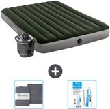 Intex Luchtbed - 2-Persoons - 152 x 203 x 25 cm - Groen