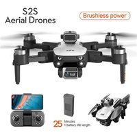 S2S Minidrone Dual Camera 6K Quadcopter Opvouwbaar Borstelloos 1 Batterij Batterijduur: 25 Min Wit SZSMART