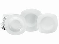 CreaTable Amelie wit 18-delige serviesset