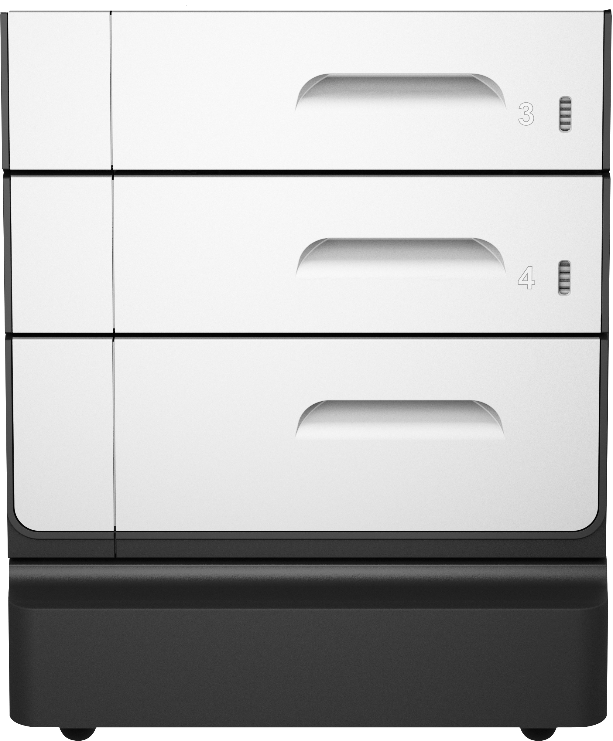 HP PageWide Pro 2x500-sheet papierlade en standaard