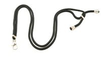 System-S Schouderband Schouders Hals Lus voor Smartphone Hoes van Nylon in Zwart