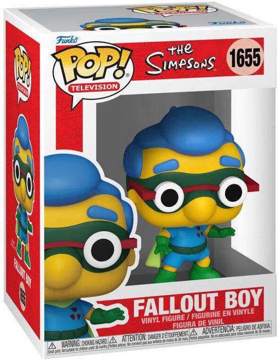 Funko Pop Television: The Simpsons - Fallout Boy Funko Pop #1655