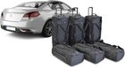 Car-Bags.com B.V. Set de sacs de voyage pour Peugeot 508 I 2012-2018 4-portes berline Pro.Line noir