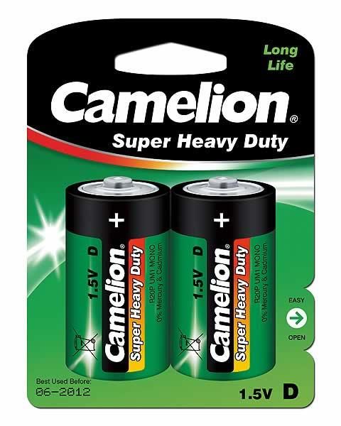 Velleman R20P-BP2G 2x 1.50 volt Zink-Carbon Huishoudelijke batterijen