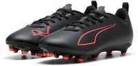 Puma Ultra 6 Play FG/AG Voetbalschoenen Junior Zwart/Rood Maat 35