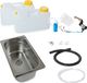 Barwig Mini-keuken, keukenunit, bouwpakket, batterij, spoelbak, afmetingen 265x160x100mm