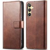 imoshion Luxe Bookcase voor de Samsung Galaxy S25 / S24 - Donkerbruin