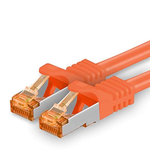 1aTTack CAT7 Netwerkkabel 3.0m Oranje