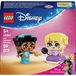 LEGO Disney Princess Jasmijn en Rapunzel miniaturen, figuren, verzamelspeelgoed met 2 mini-poppen en accessoires, waaronder een magische lamp, klein cadeau vanaf 5 jaar voor meisjes of fan 43303
